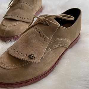 Eastland Women’s Woodlands Waterproof Suede Leather Golf Shoes